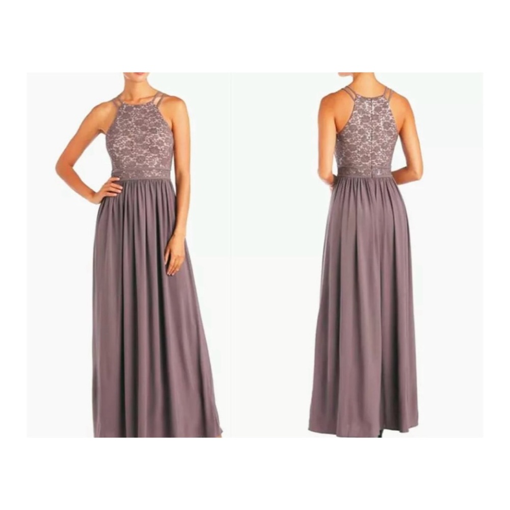 Morgan & Co maxi dress, color dusty rose,Sz.9